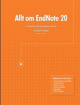 portada Allt om Endnote 20 (in Swedish)