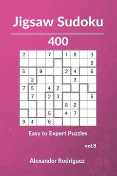 portada Jigsaw Sudoku Puzzles - 400 Easy to Expert vol. 8 (en Inglés)