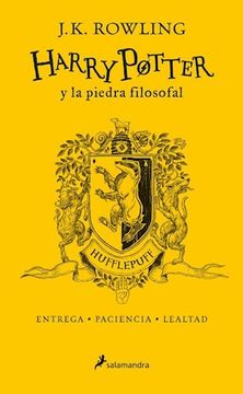 portada Harry Potter y la piedra filosofal (edición Hufflepuff del 20º aniversario) (Harry Potter 1)