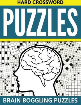 portada Hard Crossword Puzzles: Brain Boggling Puzzles