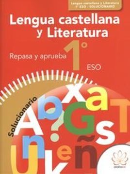 portada REPASA Y APRUEBA. LENGUA CASTELLANA Y LITERATURA 1Âº ESO. SOLUCIONARIO (in Spanish)