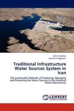 portada traditional infrastructure water sources system in iran (en Inglés)