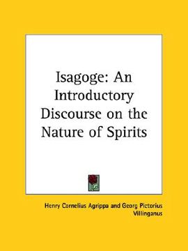portada isagoge: an introductory discourse on the nature of spirits (en Inglés)