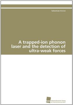 portada A Trapped-Ion Phonon Laser and the Detection of Ultra-Weak Forces