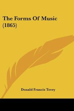 portada the forms of music (1865) (in English)