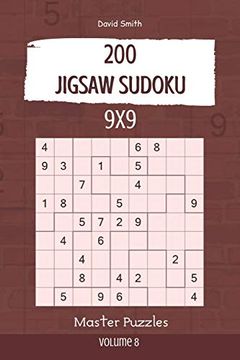 portada Jigsaw Sudoku - 200 Master Puzzles 9x9 Vol. 8 (in English)