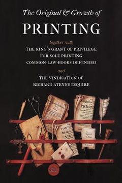 portada the original and growth of printing (en Inglés)