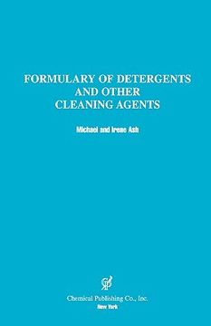 portada formulary of detergents & other cleaning agents (in English)