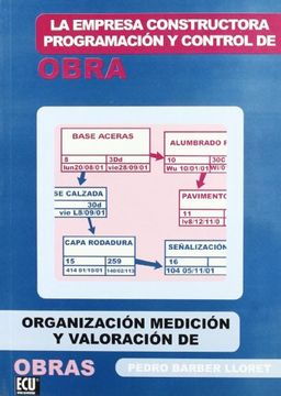 portada La Empresa Constructora, Programación y Control de Obra (in Spanish)