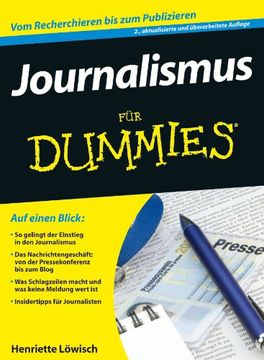 portada Journalismus für Dummies (Fur Dummies) (in German)