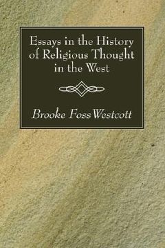 portada essays in the history of religious thought in the west (in English)