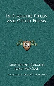 portada in flanders fields and other poems (en Inglés)