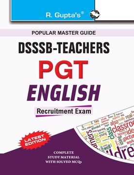portada Dsssb: Teachers PGT English Recruitment Exam Guide (en Inglés)