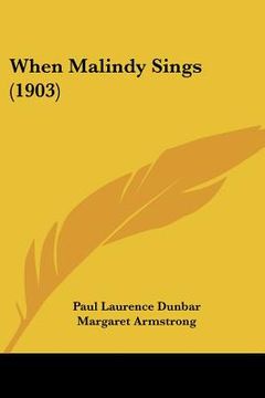 portada when malindy sings (1903) (en Inglés)