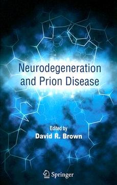 portada neurodegeneration and prion disease (en Inglés)