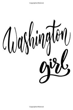 portada Washington Girl (en Inglés)