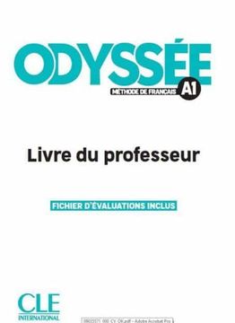 portada Odysée - Méthode de Français Niv. A1 -Livre du Professeur (en Francés)