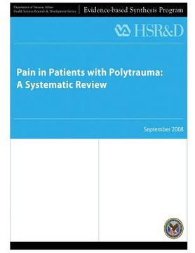 portada Pain in Patients with Polytrauma: A Systematic Review (en Inglés)