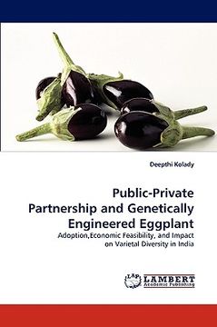 portada public-private partnership and genetically engineered eggplant (en Inglés)