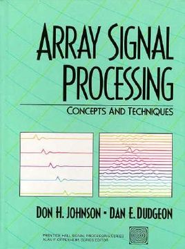 portada array signal processing: concepts and techniques (in English)