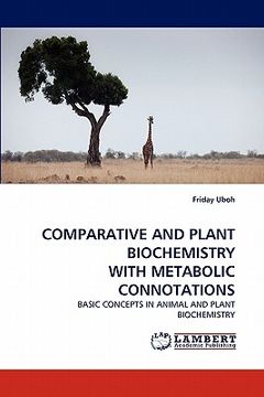 portada comparative and plant biochemistry with metabolic connotations