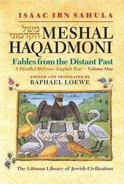 portada Meshal Haqadmoni: Fables from the Distant Past: A Parallel Hebrew-English Text (in Hebreo)