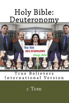 portada Holy Bible: Deuteronomy (en Inglés)