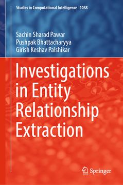 portada Investigations in Entity Relationship Extraction (en Inglés)
