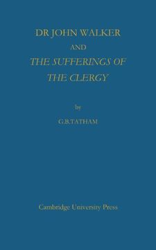 portada Dr John Walker and the Sufferings of the Clergy (en Inglés)
