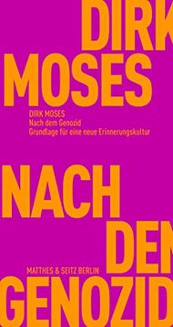 portada Nach dem Genozid: Grundlage für Eine Neue Erinnerungskultur (Fröhliche Wissenschaft) (en Alemán)