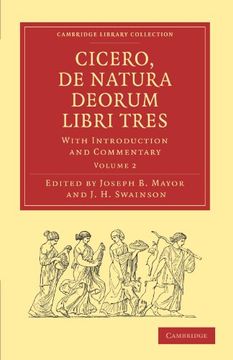 portada Cicero, de Natura Deorum Libri Tres: With Introduction and Commentary (en Latin)