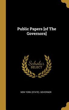 portada Public Papers [of The Governors] (en Inglés)