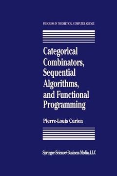 portada categorical combinators, sequential algorithms, and functional programming (en Inglés)