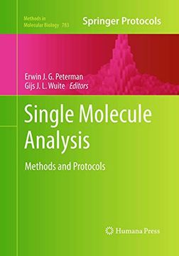 portada Single Molecule Analysis: Methods and Protocols (Methods in Molecular Biology, 783) (en Inglés)