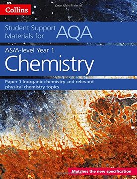 portada Collins Student Support Materials for Aqa - A Level/As Chemistry Support Materials Year 1, Inorganic Chemistry and Relevant Physical Chemistry Topics (in English)