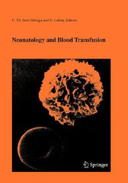 portada neonatology and blood transfusion (en Inglés)