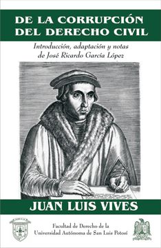 portada De la corrupción del derecho civil de Juan Luis Vives (in Spanish)