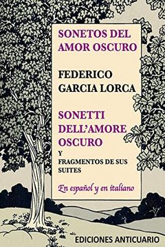 portada Sonetos del Amor Oscuro: Sonetti Dell'amore Oscuro (in Spanish)