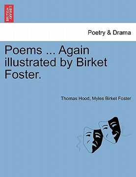 portada poems ... again illustrated by birket foster. (en Inglés)