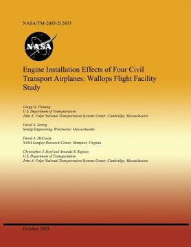 portada Engine Installation Effects of Four Civil Transport Airplanes: Wallops Flight Facility Study (in English)