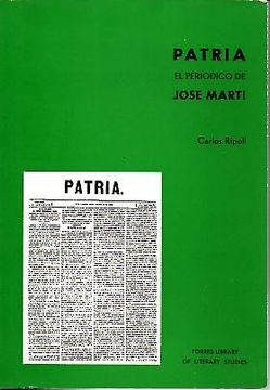 portada patria, el periodico de jose marti. registro general (1892-1895).