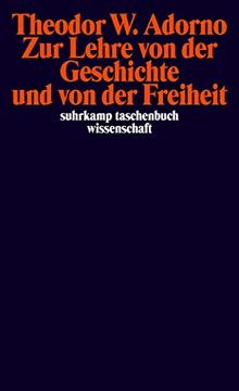 portada Zur Lehre von der Geschichte und von der Freiheit. (in German)