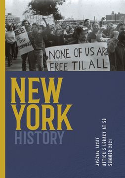 portada New York History, Volume 102, Number 1 (en Inglés)