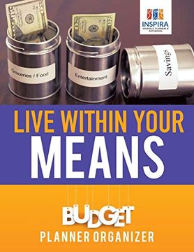 portada Live Within Your Means | Budget Planner Organizer (en Inglés)
