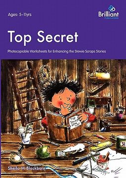 portada top secret - photocopiable worksheets for enhancing the stewie scraps stories (in English)