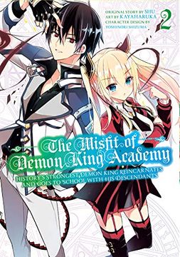 portada The Misfit of Demon King Academy 2: History's Strongest Demon King Reincarnates and Goes to School With his Descendants (en Inglés)