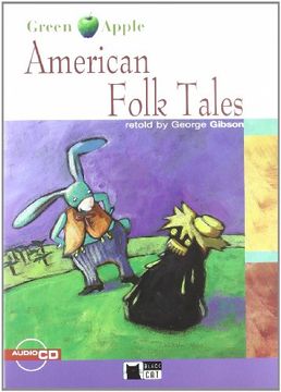 portada American Folk Tales+Cd n/e (Black Cat. Green Apple)