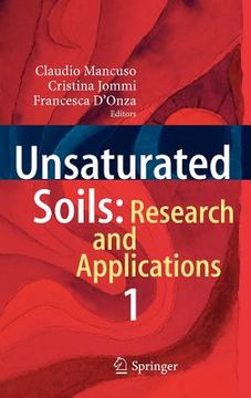 portada unsaturated soils: research and applications: volume 1 (en Inglés)