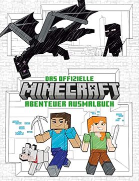 portada Das Offizielle Minecraft-Abenteuer-Ausmalbuch (in German)