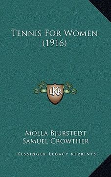 portada tennis for women (1916) (en Inglés)